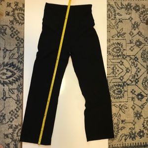 Gap foldover waist bootcut yoga pants